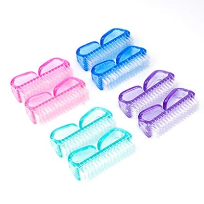 Image of WBCBEC 8 Pieces Handle Nail Brush Hand Scrubbing Cleaning