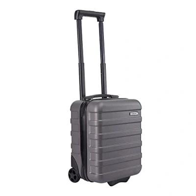 Image of Cabin Max Anode 24L TwinWheel 40x30x20cm Wizz Air Easyjet Underseat Case (Graphite 40 x 30 20)