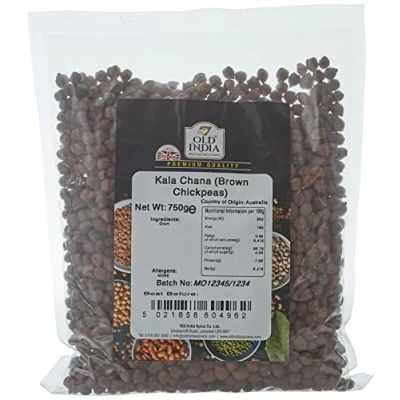 Image of Old India Kala Chana (Brown Chickpeas) 750g