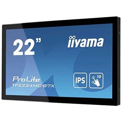 Image of iiyama ProLite TF2234MC B7X LED monitor 22&quot; (21.5&quot; viewable) open frame touchscreen 1920 x 1080 Full HD (1080p) @ 60 Hz IPS 350 cd/m² 1000:1 8 ms HDMI, VGA, DisplayPort black