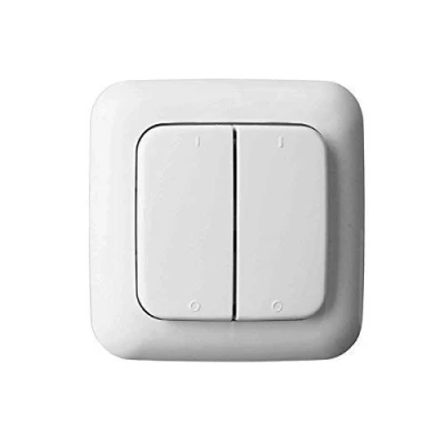 Image of Smarthome Remote Control Wall Switch Unit 2G, White, Model SH5 TSW B
