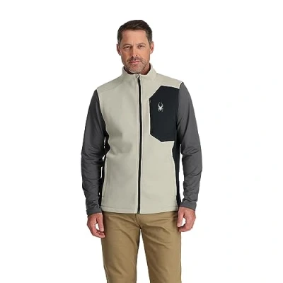 Image of Spyder Men&#039;s Bandit Fleece Vest, Sandstorm, S