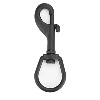Image of Tbest Scuba Diving Hook Stainless Steel Double Ended Bolt Snap Swivel Eye Kit Accessory (100mm Black)