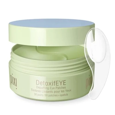 Image of Pixi DetoxifEYE Beauty Hydrogel Under Eye Patches, 30 Pairs, 60 Patches
