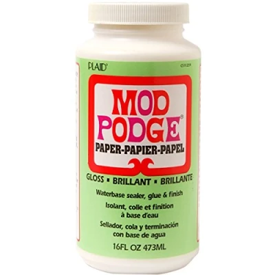 Image of Plaid:Craft Mod Podge Paper Gloss Finish 16oz