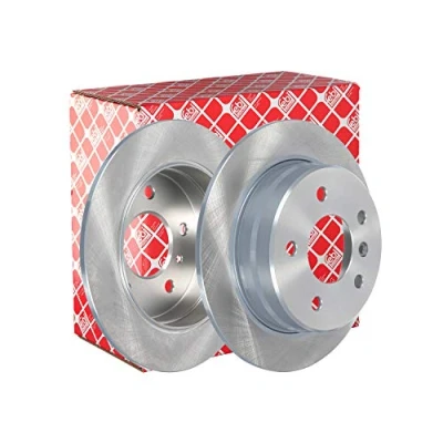 Image of 1684230212, A1684230212 Brake disc FEBI BILSTEIN 22931 Rear Axle 258mm 8mm 5 Hole 112mm solid Coated MERCEDES BENZ: A Class