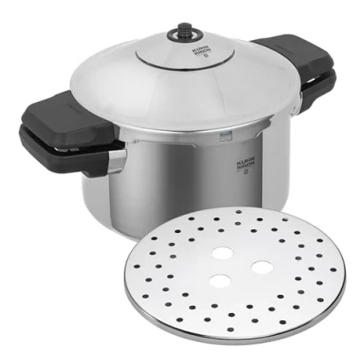 Image of Kuhn Rikon 3016 Duromatic Inox 24cm/4L Pressure Cooker with Side Grips