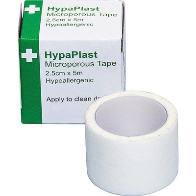 Image of HypPlast Microporous Tape 2.5cm x 5m (Medium)