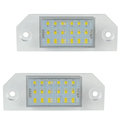 Image of FanPaYY License Number Plate Light Waterproof Lamps Assembly Replacement for C MAX 2003 2010 Focus MK2 2008 (2PCS)