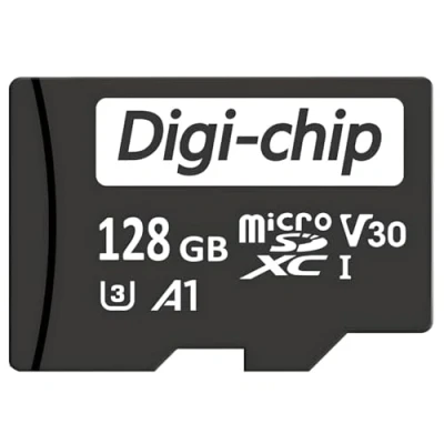 Image of Digi Chip 128GB Micro SD Memory Card for Cubot Kingkong 5, 6, 7, 8, 9, Star, P80 mobile phones Class 10 UHS 1 MicroSD