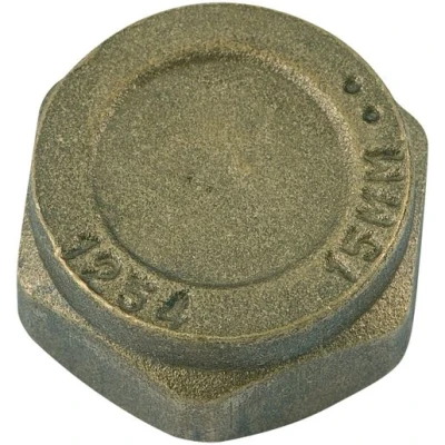 Image of Plumbright Compression Cap/Blank Nut 1/2&quot; DZR 63B. P163B4