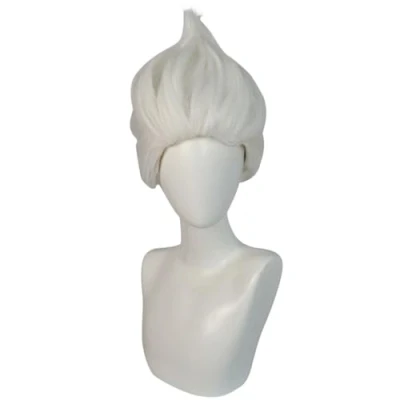 Image of Anime Cosplay Wig Ursula Silver White Halloween Costume Wig,For Christmas Carnival Party