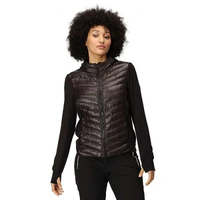 Image of Regatta Womens Kelton Full Zip Padded Hybrid Jacket Coat