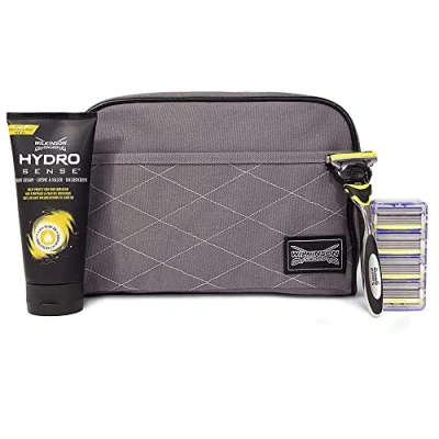 Image of Wilkinson Sword Hydro 5 Sense Giftset 7Pc(1Xrazor;4Xblades;1X177Mlshavegel;1Xbag)(En;De;Fr;ES)