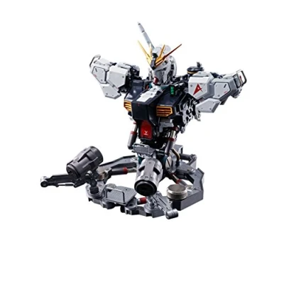 Image of Tamashii Nations Bandai Formani EX NU Gundam Char&#039;s Counterattack Action Figure
