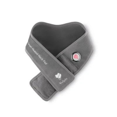 Image of Vulpés NeckPad Pro L Wireless Heated Neck Pad with Graphene Technology Relieves Stiffness, Tension &amp; Pain Smartphone Controlled Portable Fast Heating