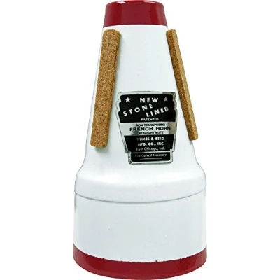 Image of Humes &amp; Berg Mute New Stone Lined Straight 121 French Horn