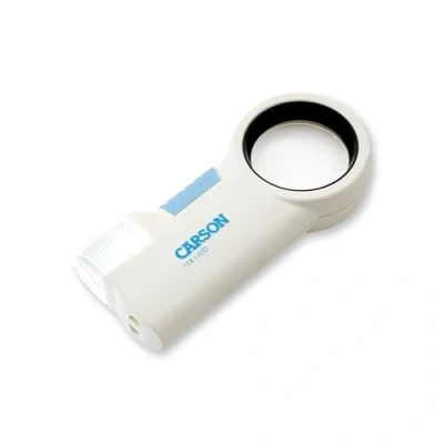 Image of Carson MagniFlash Aspheric Lens 11x LED Lighted Magnifier and Flashlight Combo