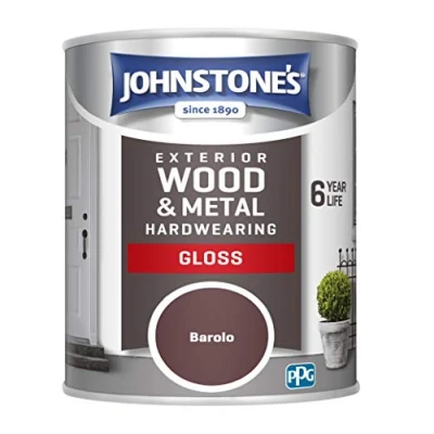 Image of Johnstone&#039;s Exterior Hardwearing Gloss Barolo 750ml