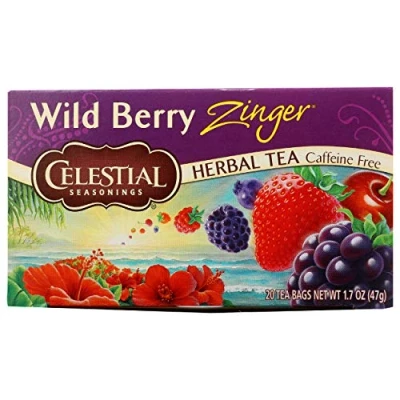 Image of Celestial Seasonings Wild Berry Zinger Tea Bags 20 ct