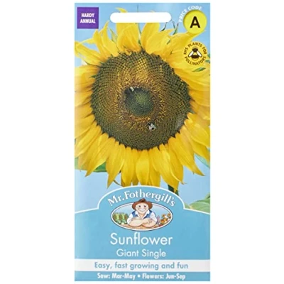 Image of Mr Fothergill&#039;s 16054 Flower Seeds, Sunflower Giant Single