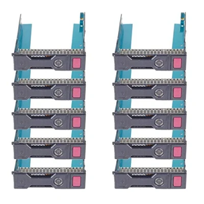 Image of Heretom 651314 001 REV 3.010 3.5&quot; LFF HDD Tray Caddy Sled 651320 For HP G9 Gen9 DL380p DL380e DL360p DL360e DL385 DL388 ML350e ML310e SL250s with Chips &amp; Screws