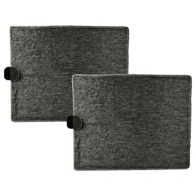 Image of vhbw 2 x Activated Carbon Filter Replacement for Miele DKF11 1, P, 7353170, 4002514576091 Cooker Hood 26 21.3 1.9 cm