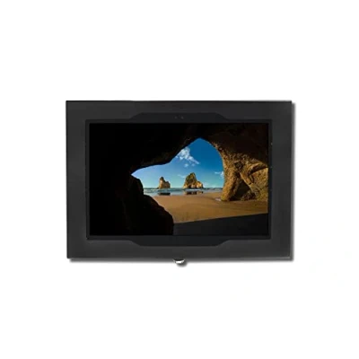 Image of TABcare Locking Security Metal Case for Fusion5 10&quot; Windows Tablet Kiosk, POS, Store, Show Display (Black, VESA &amp; Wall Mount)