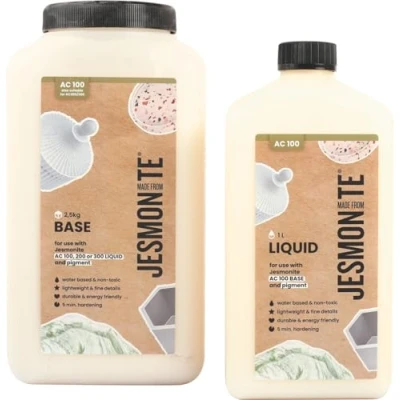 Image of Jesmonite AC100 Box Duoset 1L Liquid &amp; 2,5Kg Base