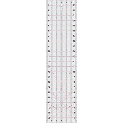 Image of Liquidraw Patchwork Quilting Ruler 6 x 24 Inches, Acrylic Imperial Template Transparent