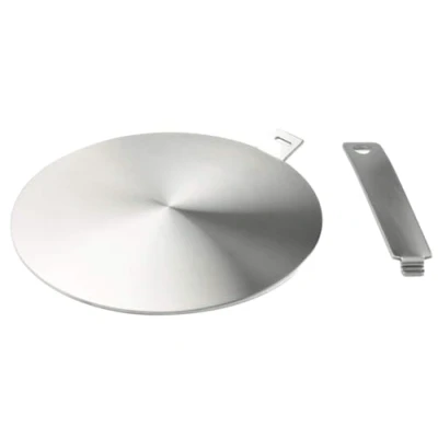 Image of Induction Hob Heat Diffuser Ring Plate,Induction Adapter Plate with Separable Handle (24CM)