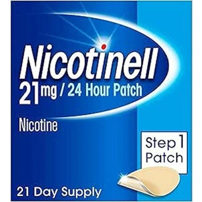 Image of Nicotinell Nicotine Patch Stop Smoking Aid Step 1, 21 mg 24 Hour Patches
