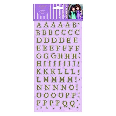 Image of Santoro Gorjuss Stickers, Multi Colour, One Size