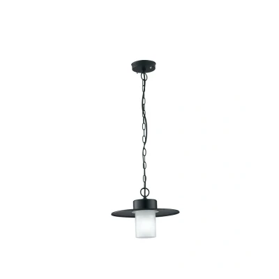 Image of YORK Outdoor Dome Wall Light Black, IP44 30cm
