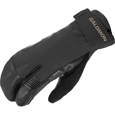 Image of Salomon Qst Paw Gore Tex Unisex Waterproof Gloves Ski Snowboarding Hiking, Durable grip, Weather protection, and Lasting warmth, Black, 2XL