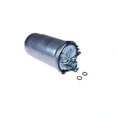 Image of 6Q0127400A, 6Q0127400B, 6Q0127401B, 6Q0127401D Fuel Filter BLUE PRINT ADV182317 In Line with gaskets VOLKSWAGEN: Polo IV Hatchback