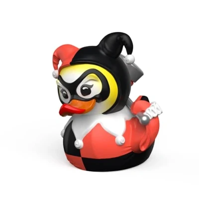 Image of TUBBZ Mini Harley Quinn Collectible Vinyl Rubber Duck Figure Official DC Comics Merchandise Comic Book TV &amp; Movies