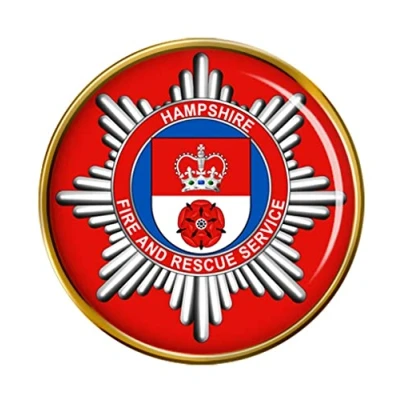 Image of Hampshire Fire and Rescue Service Pin Badge