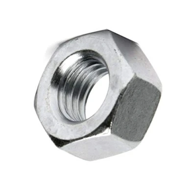 Image of M20 Hex Nut Bright Zinc Plated (BZP) DIN934 Left Hand Thread Pack Size : 1