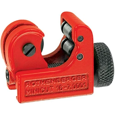 Image of Rothenberger 70401 &quot;Mini Cut I Pro&quot; Plastic Pipe Cutter, Red, 3 16 mm