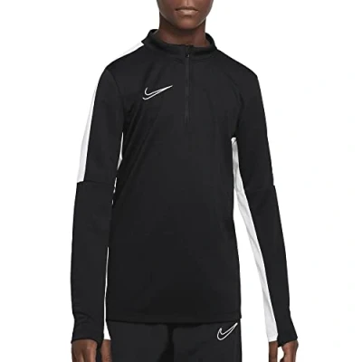 Image of Nike Performance DF ACADEMY23 Drill Unisex Long sleeved top for kids, Size: 10 12y, Black/white