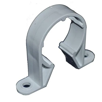 Image of Solvent Weld White 32mm (36mm) Waste Pipe Clip Pack of 5