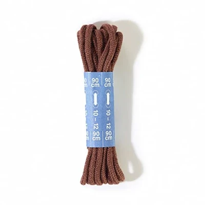 Image of Prym Round Laces, tan, 90 cm x Ø 3 mm, Braun, 2 Stück