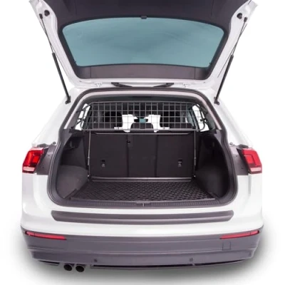 Image of Travall Guard Compatible With Volkswagen Tiguan (2016 2024) TDG1486 Vehicle Specific Dog Luggage Barrier Load Separator
