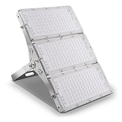Image of Ankishi 300W LED Flood Lights Outdoor, 30000LM Super Bright Security Lights, IP65 Waterproof Outside 6500K Daylight White Outdoor Mains Powered Floodlight for Garden Warehouse
