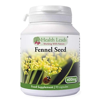 Image of Fennel Seed 400mg x 90 Capsules (100% Additive Free Supplements)