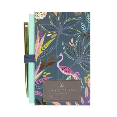 Image of Portico Designs Ltd Sara Miller Savannah Mini Notebook with Ballpoint Pen