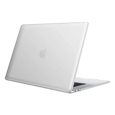 Image of FINTIE Case Compatible with MacBook Pro 16 Inch (2019 Release, Model A2141), Protective Snap On Hard Shell Cover fit Retina Display Touch Bar and ID, Frost Clear