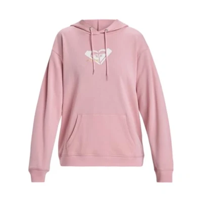 Image of Roxy Pullover HOODIE SURF STOKED TERRY Young Womens Pink L