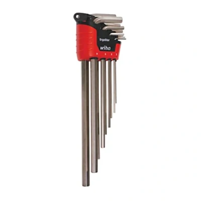 Image of Wiha 35297 9 Piece Metric L Key Wrench Set